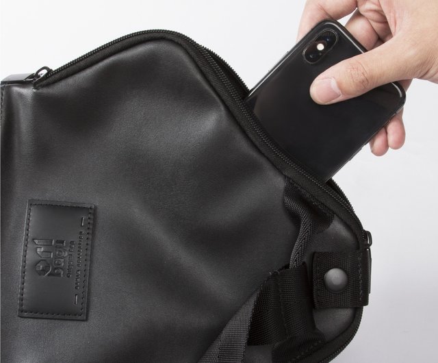 台湾 ORIBAGU折り紙バッグ ボディバッグ デニムオオカミ ORIBAGU - Pinkoi