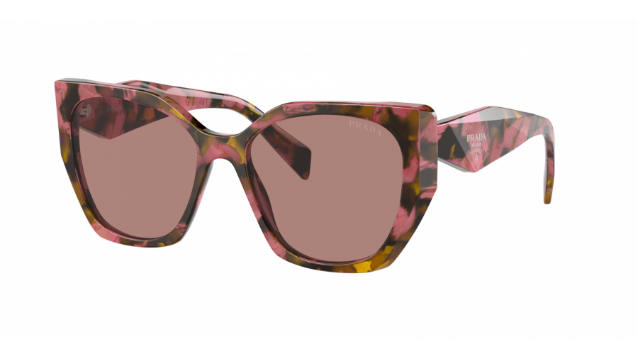 Sunglasses Prada PR 19ZS 18N-10D 55-17 Tortoise Cognac Begonia in