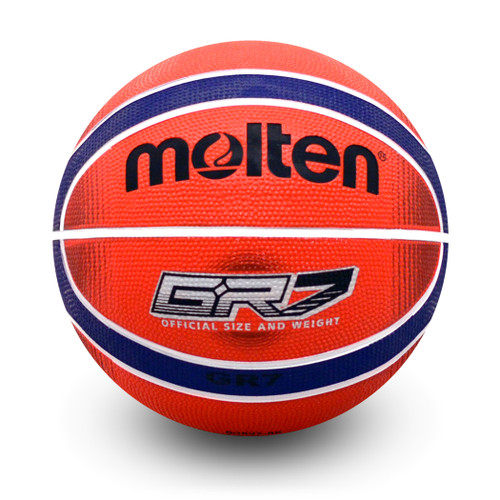 BGRX Premium Rubber Basketball - Red/Blue | Basketball | Molten USA
