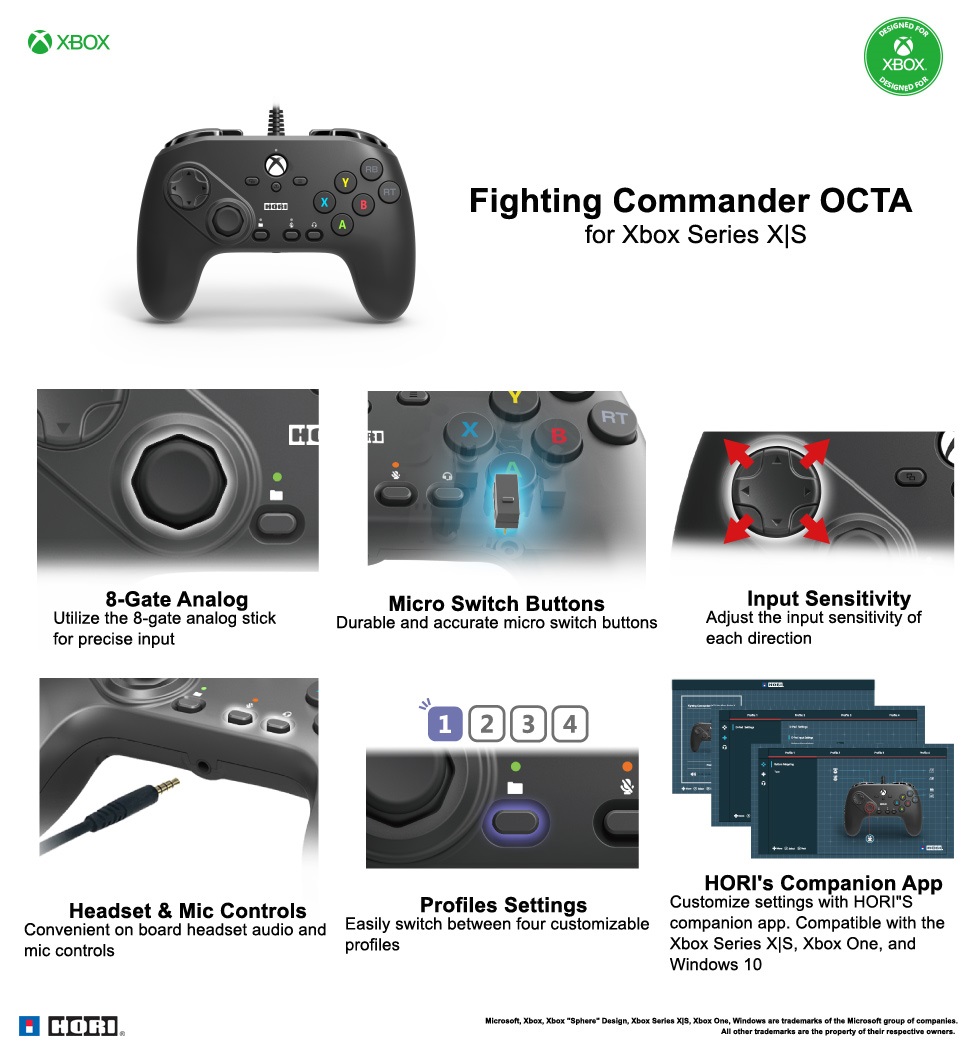 Fighting Commander OCTA Designed for Xbox Series X | S ・ Xbox One