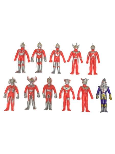 ポピー ウルトラマンミニソフビ 10体セット 当時物 フィギュア 2026年