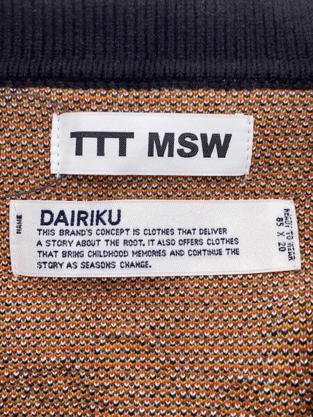 DAIRIKU × TTT MSW Ska Zip up Knit Polo