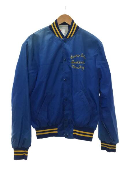 HOLLOWAY(ホロウェイ) / スタジャン/L/ナイロン/BLU | 古着の販売