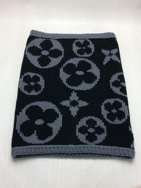 LOUIS VUITTON(ルイヴィトン) / マフラー/ネックウォーマー/ウール/BLK