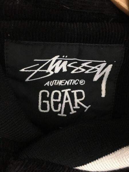STUSSY(ステューシー) / スタジャン/L/コットン/BLK/無地/コーデュロイ