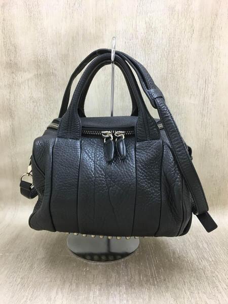 アレキサンダーワン 2WAYロッキー バッグ ショルダー スタッズ 黒 レザー