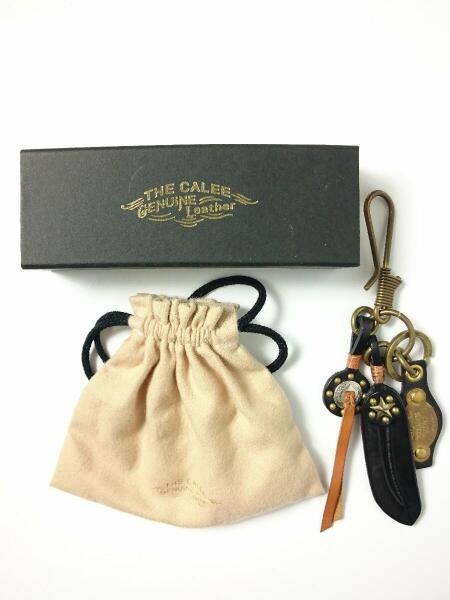 CALEE(キャリー) / キーホルダー/キーリング/レザー/フェザー/中古