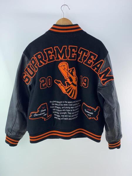 Supreme(シュプリーム) / スタジャン/M/ウール/BLK/19AW/Team Varsity