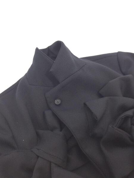 COMME des GARCONS(コムデギャルソン) / リボン装飾ドッキングコート/S