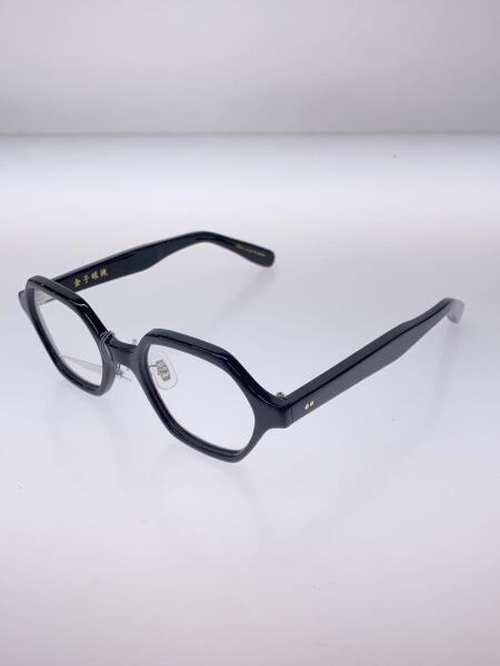 金子眼鏡(カネコガンキョウ) / ヘキサゴン型/メガネ/プラスチック/BLK