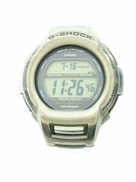CASIO(カシオ) / The G DIGITAL/ソーラー腕時計・G-SHOCK/デジタル/SLV