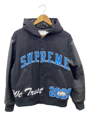 Supreme(シュプリーム) / スタジャン/M/ウール/BLK/19AW/Team Varsity