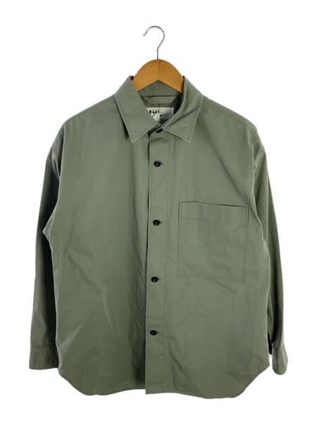 MARGARET HOWELL 長袖シャツ II 青ストライプ