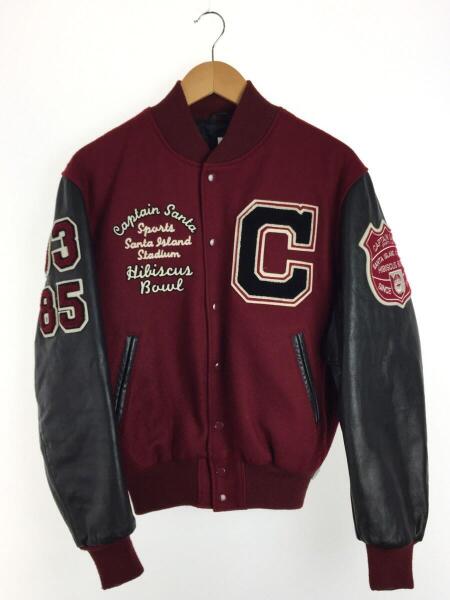 CAPTAIN SANTA(キャプテンサンタ) / スタジャン/M/ウール/RED | 古着の