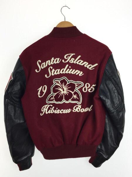 CAPTAIN SANTA(キャプテンサンタ) / スタジャン/M/ウール/RED | 古着の