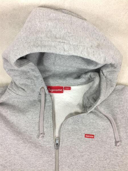Supreme(シュプリーム) / ジップパーカー/S/コットン/グレー/ジップ
