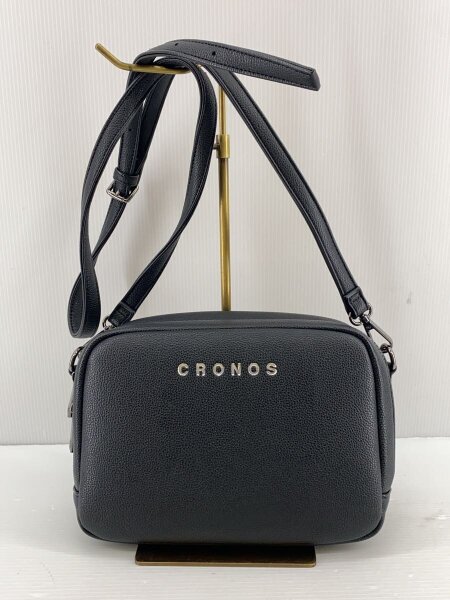 CRONOS(クロノス) / ショルダーバッグ/フェイクレザー/BLK | 中古品の