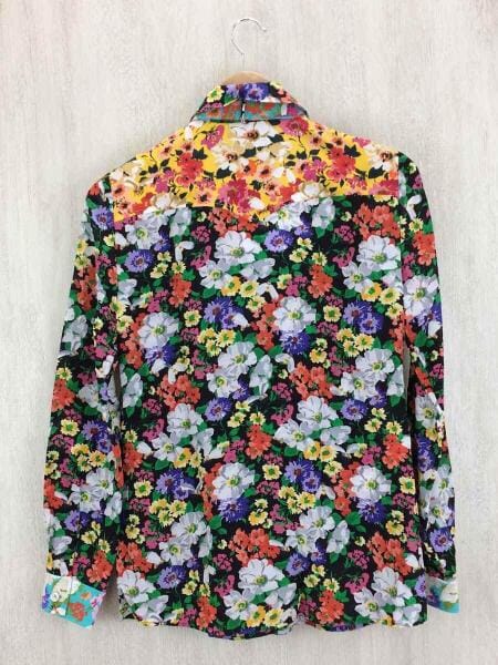 chaさん専用 GUCCI グッチ 花柄 ストライプ シルク シャツ GUCCI