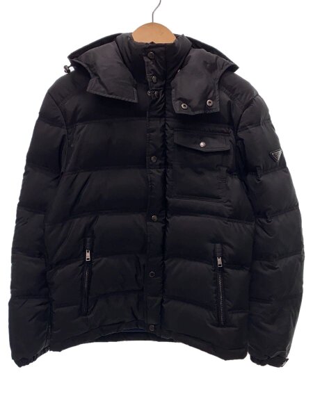 PRADA(プラダ) / ダウンジャケット/50/ポリエステル/BLK/無地/SGH573