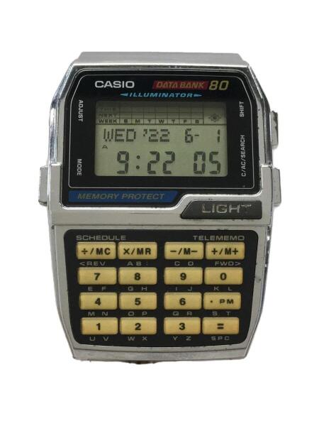 CASIO(カシオ) / データバンク/DBC-810/腕時計/デジタル/ステンレス