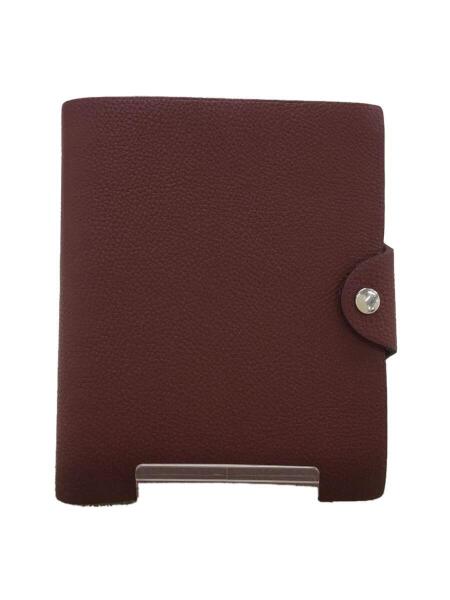 HERMES(エルメス) / ユリスPM/手帳カバー/レザー/ボルドー/フランス製