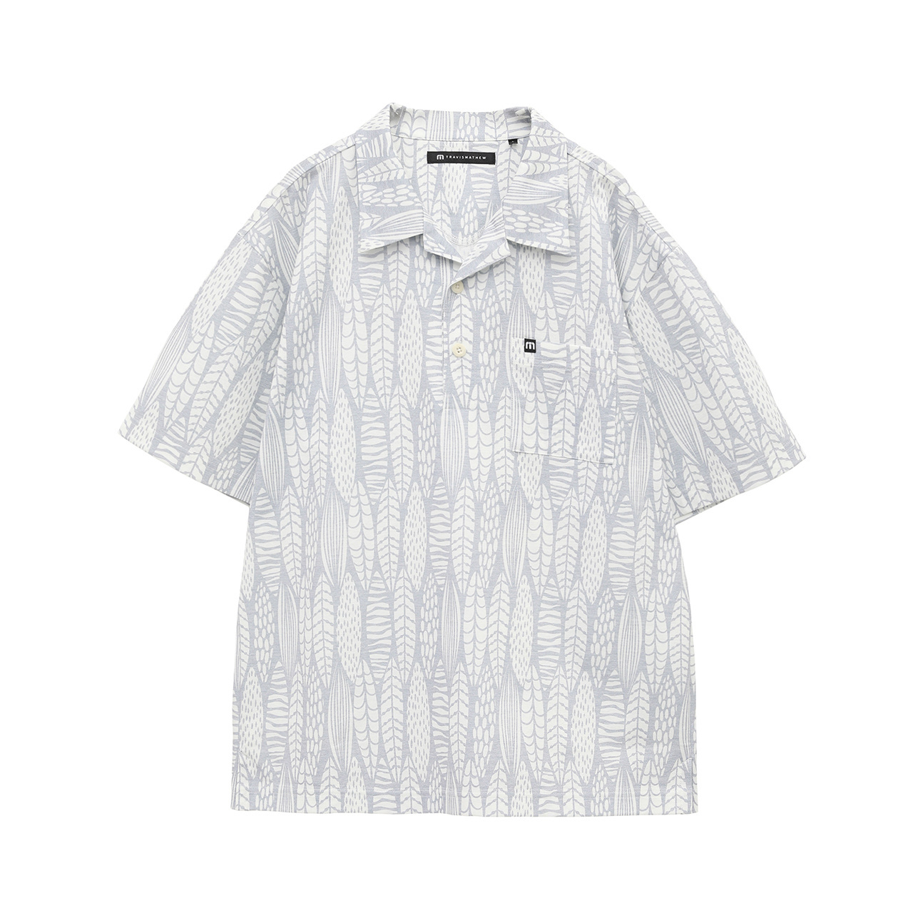 石川遼プロ着用】サーフボード プリント 半袖ポロ(MENS)