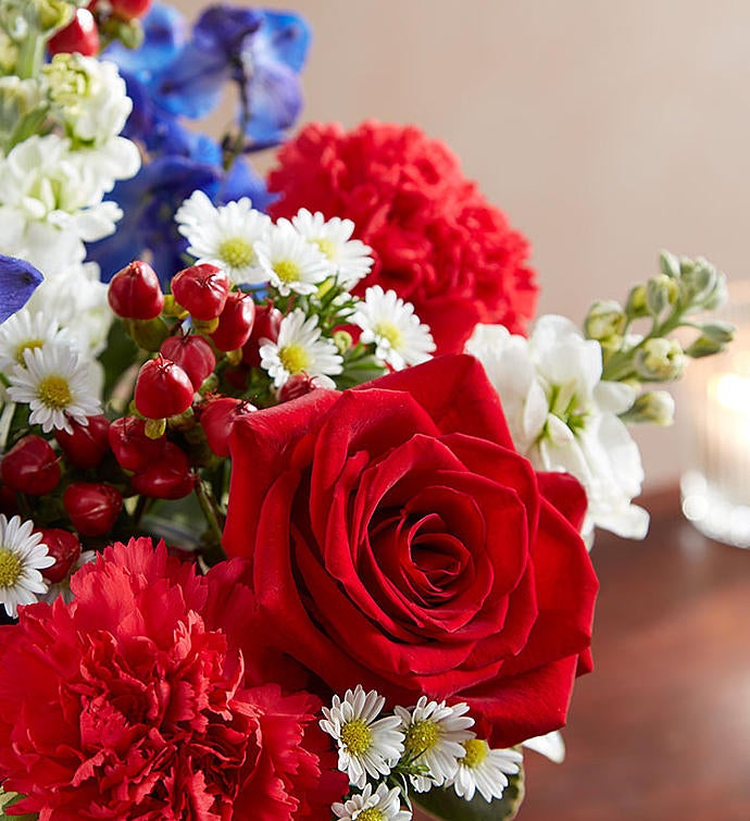 Healing Tears™ Red, White & Blue | 1800Flowers.com - 148689
