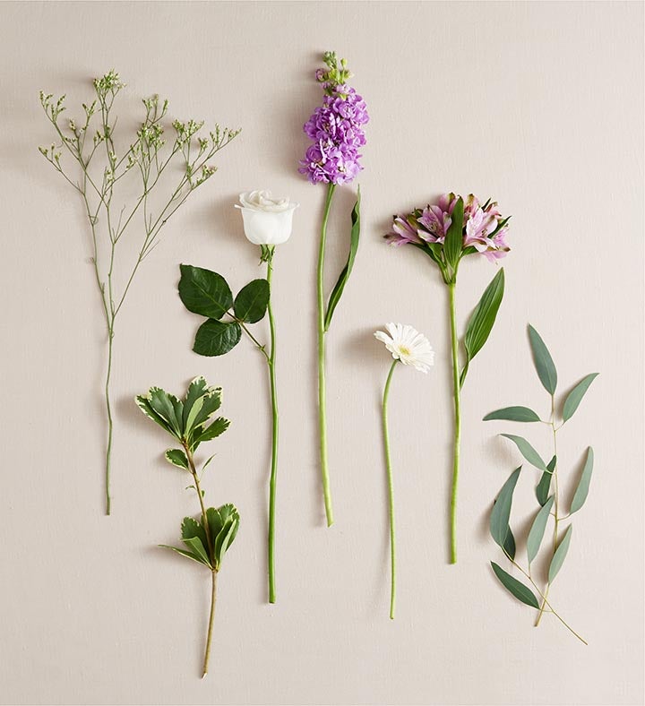 Treasured Memories™ Lavender and White | 1800Flowers.com