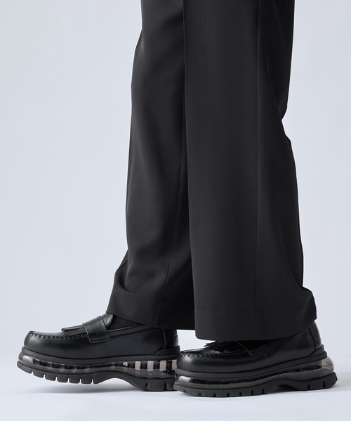 CLEL | 【CLEL】Air Cushion High Sole Loafers/Derby Shoes / エアー