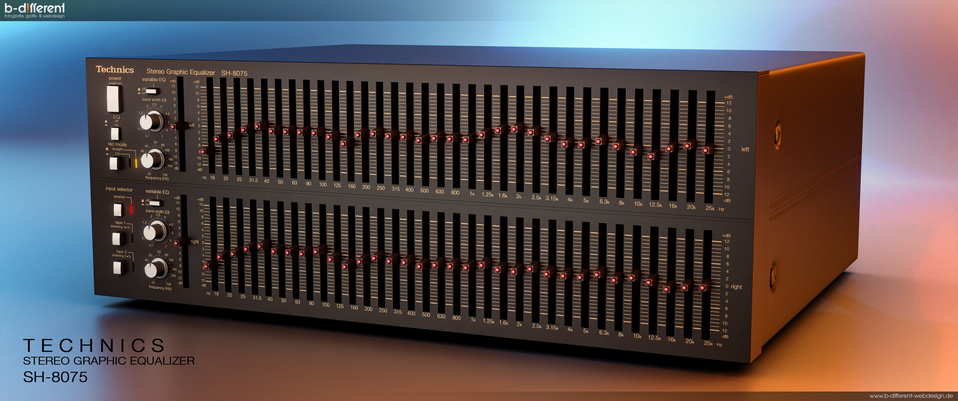 Martin Zimny - Technics SH-8075 Stereo Graphic Equalizer (WIP)