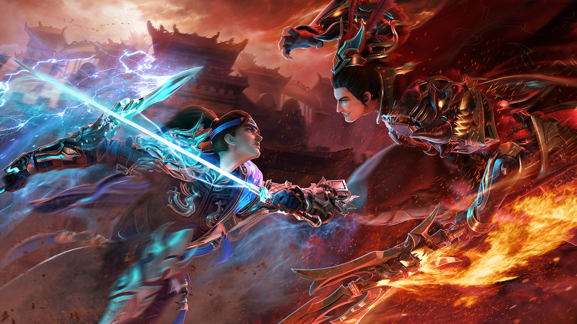 ArtStation - Dynasty Legends II · 极无双2 赵云vs吕布