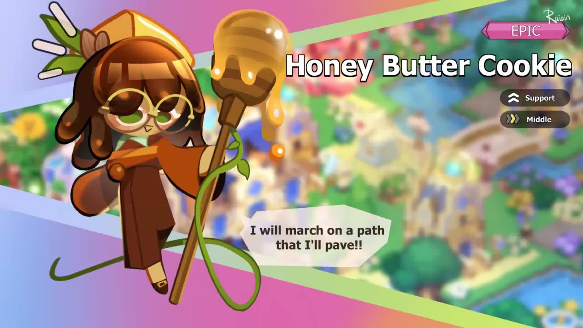 Clara Thulin - Cookie Run Kingdom art style study + tweening practice