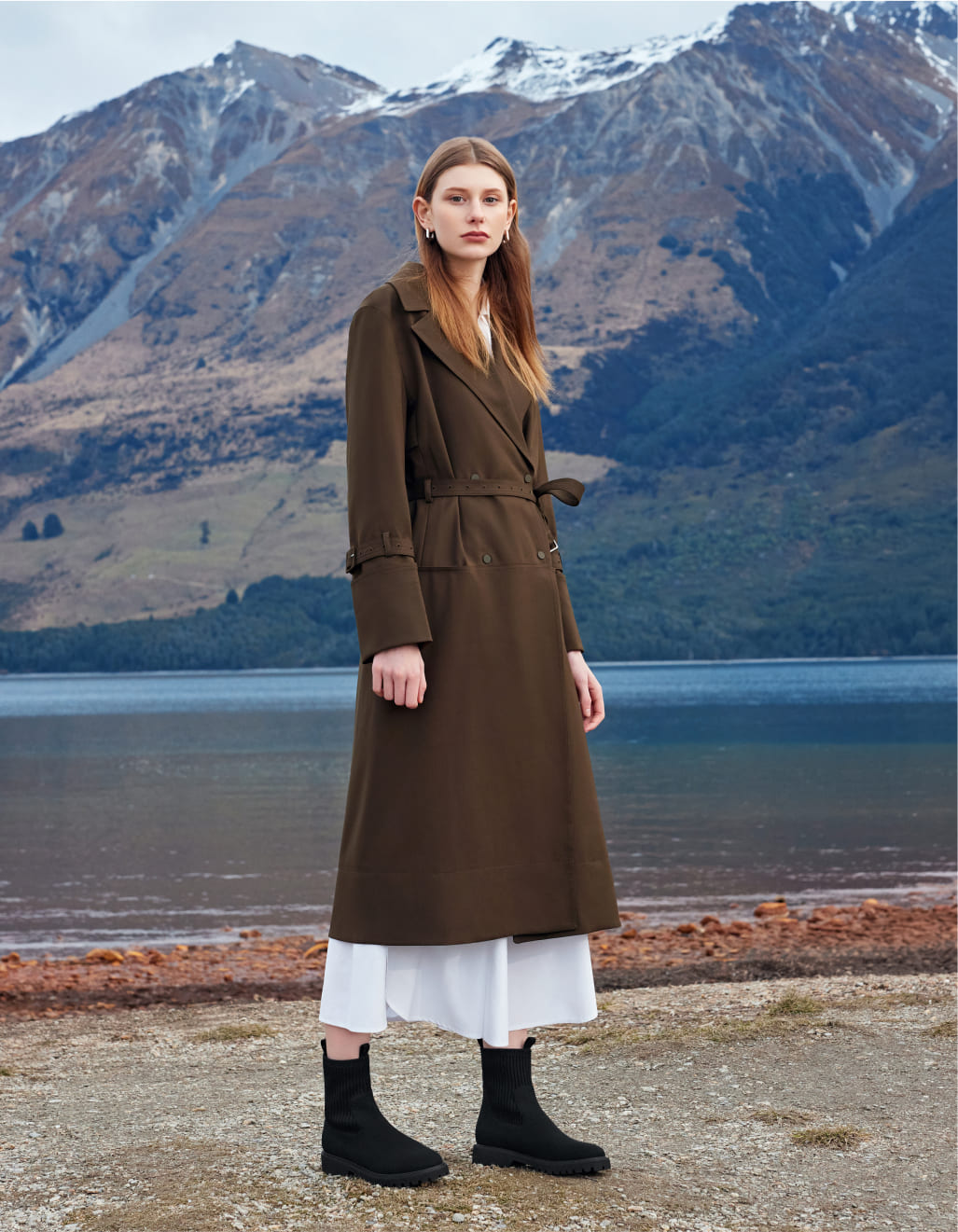 Flora] ラウンドトゥ 撥水加工 ラグソール アンクルブーツ – VIVAIA JAPAN