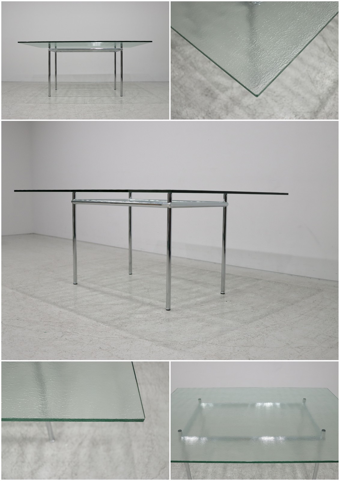 展示極美品】Cassina カッシーナ 535 ガラステーブル サイドテーブル