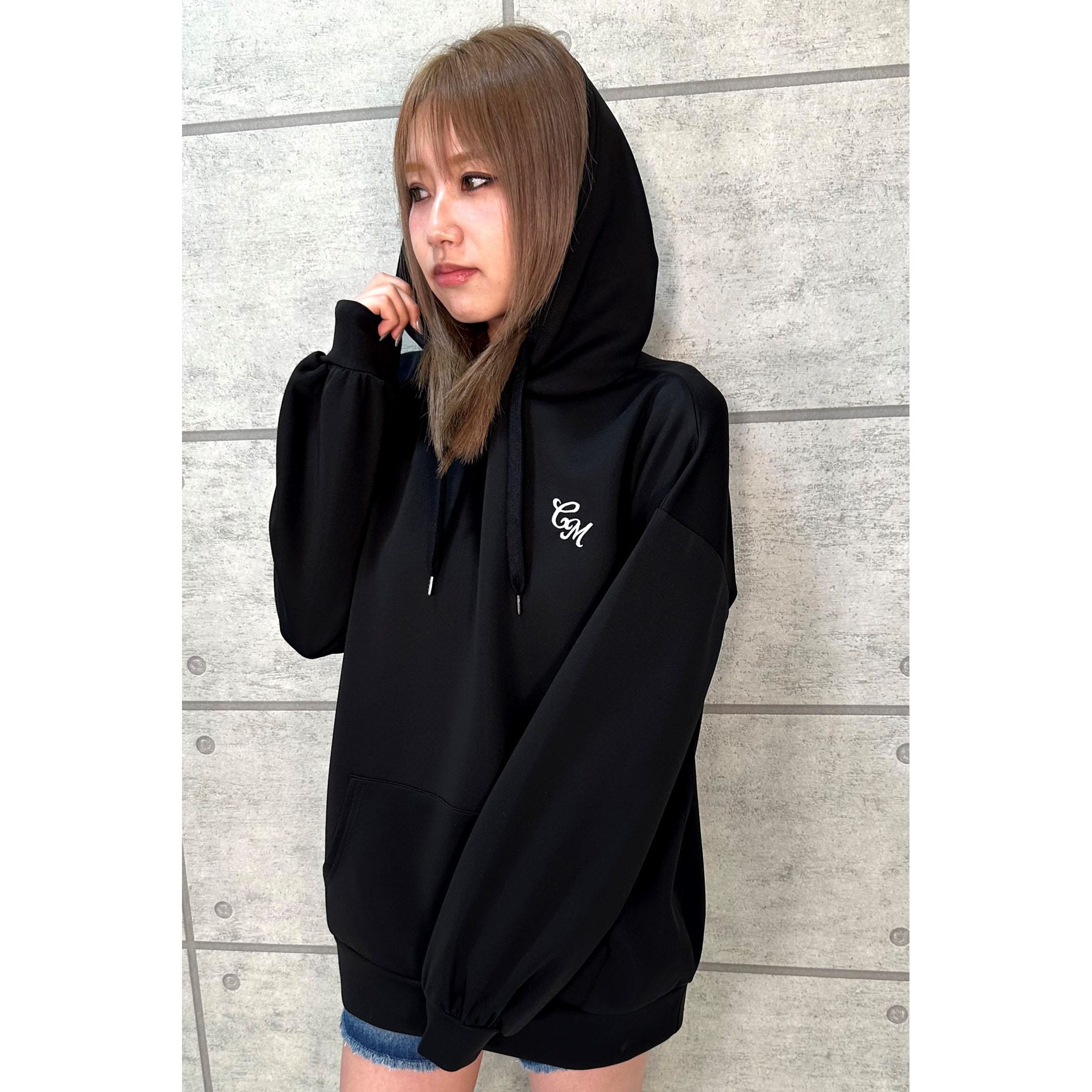 ダンボールニットバックロゴプリントパーカー｜REVIVAL LOGO LINE