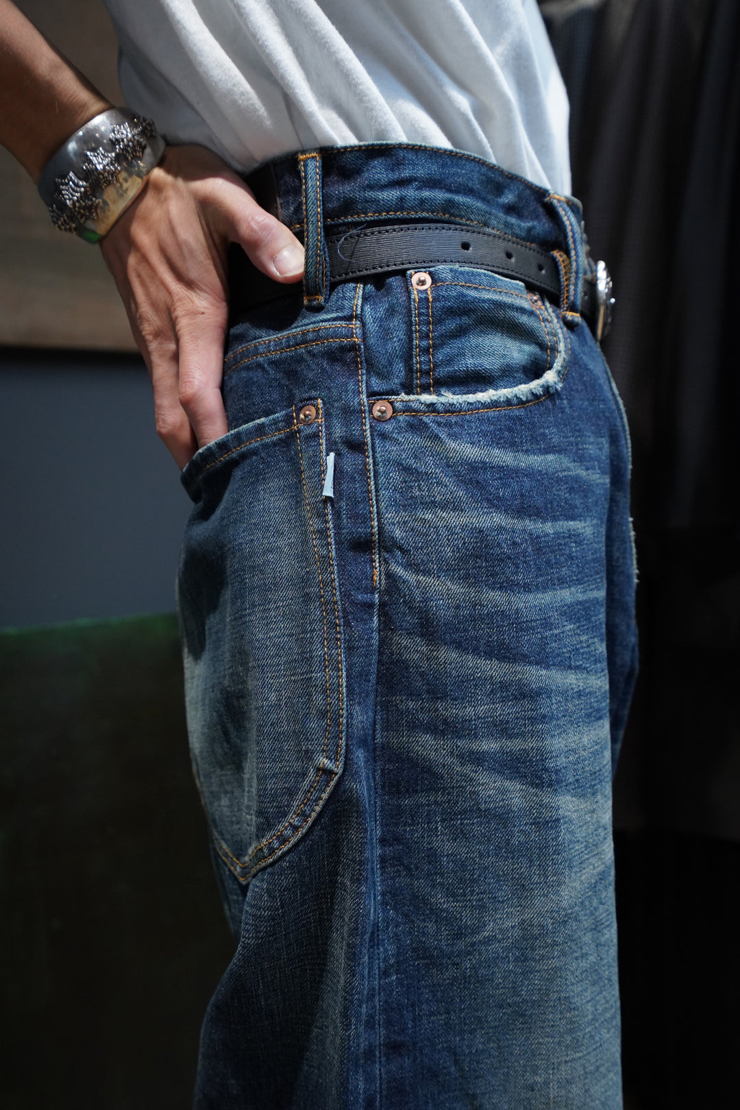 SUGARHILL(シュガーヒル)のMUSTY CLASSIC DENIM PANTS(FADED INDIGO
