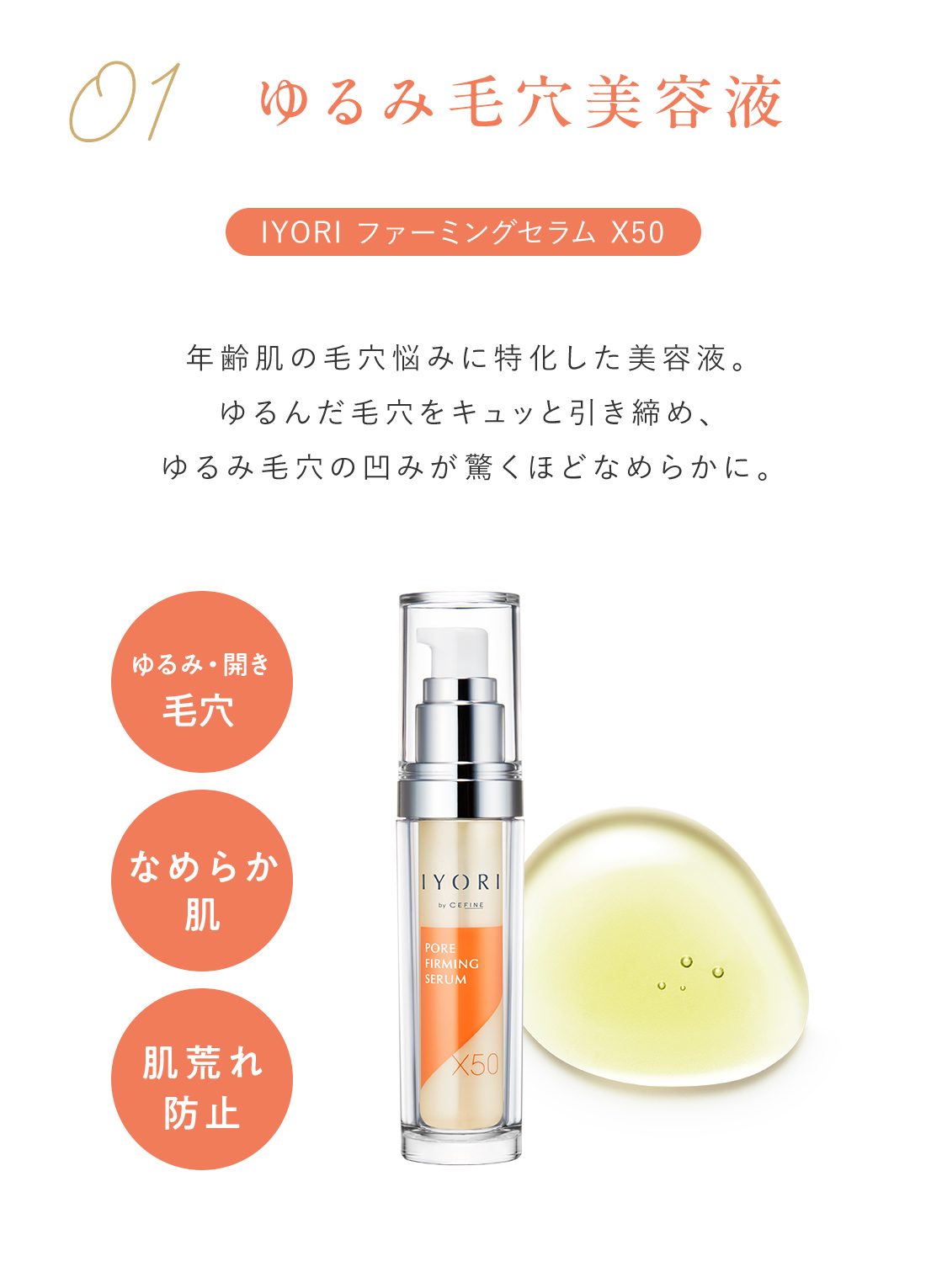 高濃度美容液 IYORIシリーズ｜初回限定50％OFFで試せるお得な定期便コース