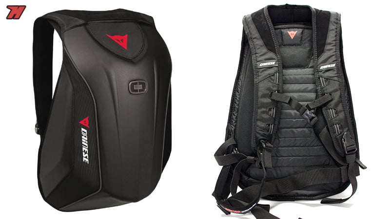 Review: Dainese D-Mach, the rigid and sporty backpack · Motocard