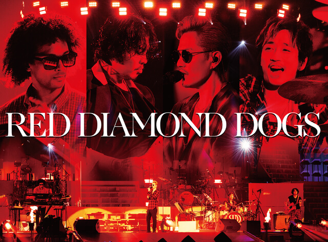 EXILE ATSUSHI/RED DIAMOND DOGS LIVE DVD & Blu-ray Disc 「EXILE