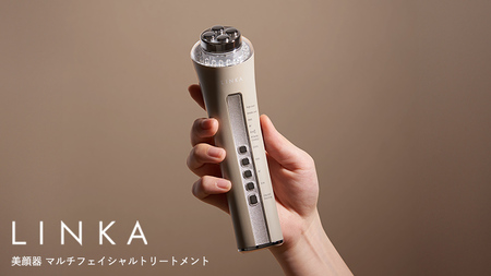 自宅で簡単本格エステ LINKA 美顔器 （リンカ マルチフェイシャル