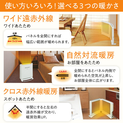 トヨトミ 電気パネルヒーター 「EOHC-12(ホワイト)」 | 愛知県名古屋市