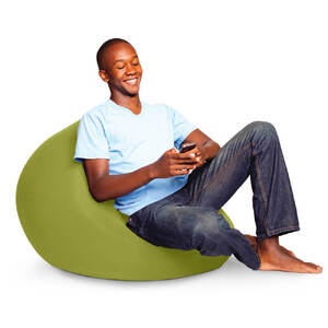 M536-1-10 ビーズクッション Yogibo Mini(ヨギボー ミニ) ライム