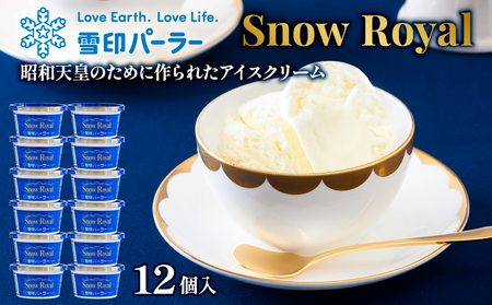雪印パーラー スノーロイヤル アイス 12個 セット | アイスクリーム