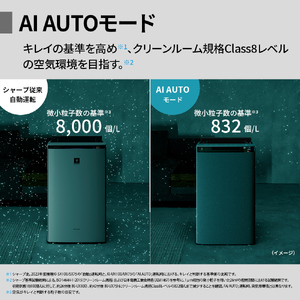 V106(ホワイト系) SHARP 加湿空気清浄機 KI-UX75-W（ホワイト系