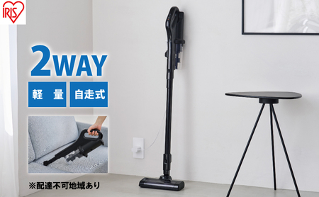 アイリスオーヤマ 充電式スティッククリーナー SCD-185P-B 2025年製