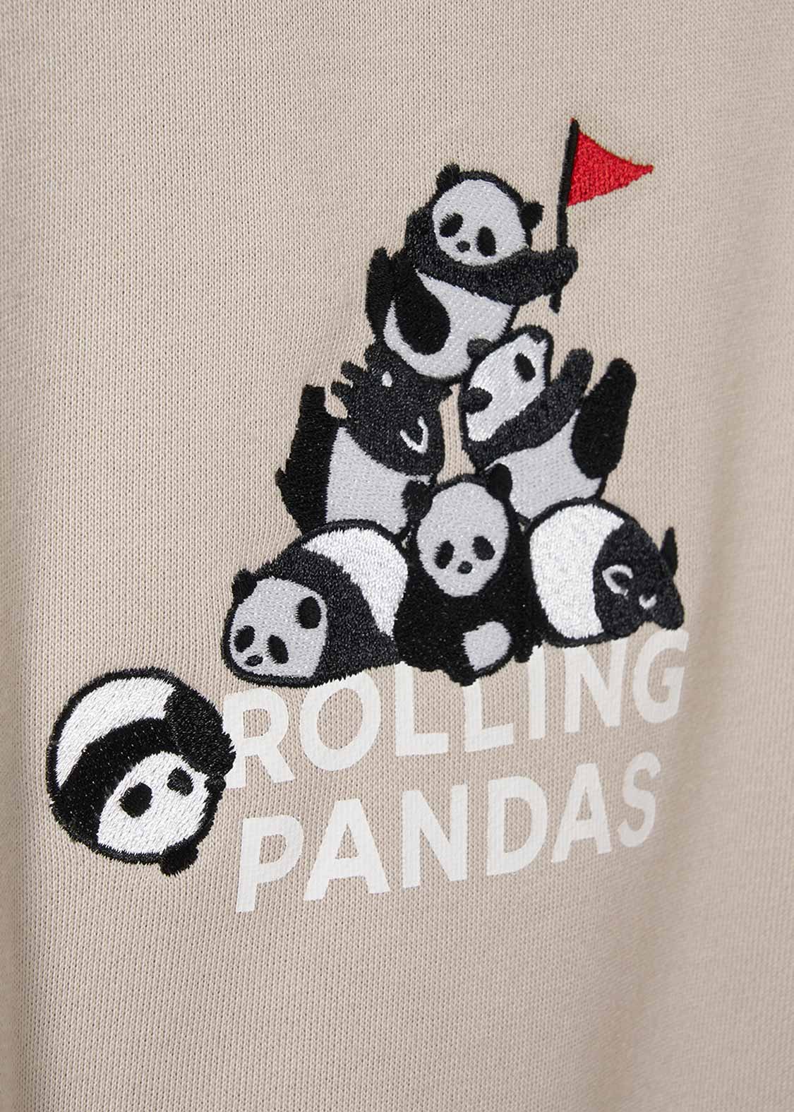 ローリングパンダズ シンボリック｜クロップドスウェット｜ウィメンズ
