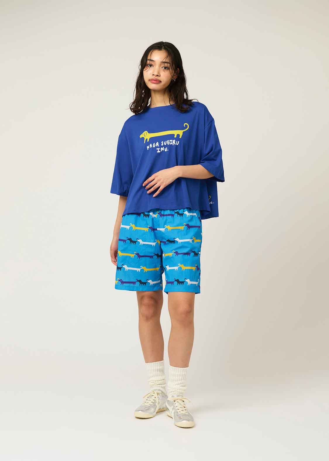 ナガスギルイヌ｜水陸両用 ショートパンツ｜ユニセックス｜グラニフ