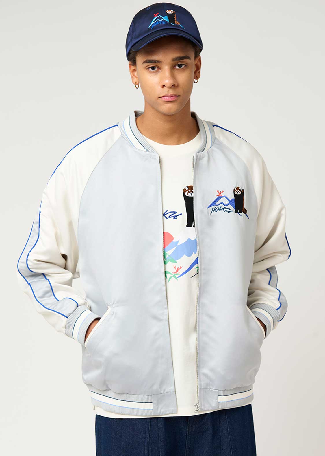 イカク｜スカジャン｜ユニセックス｜グラニフ(graniph)公式オンライン