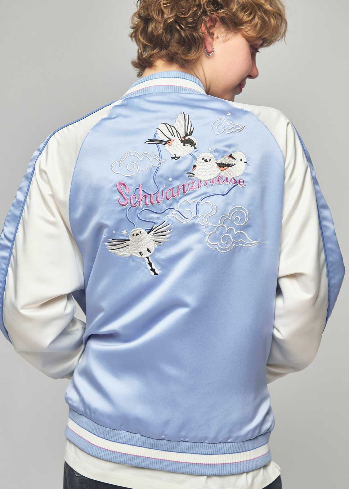 シマエナガ｜スカジャン｜ユニセックス｜グラニフ(graniph)公式