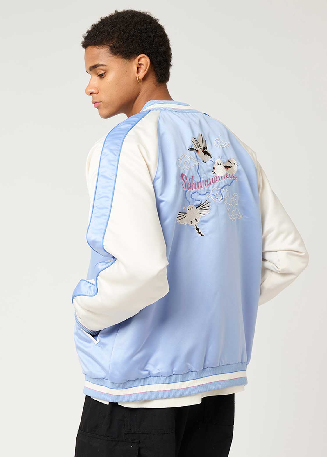 シマエナガ｜スカジャン｜ユニセックス｜グラニフ(graniph)公式